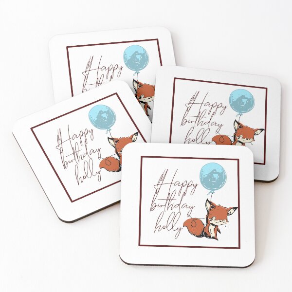 Item preview, Happy birthday holly designed and sold by Skloilustra.