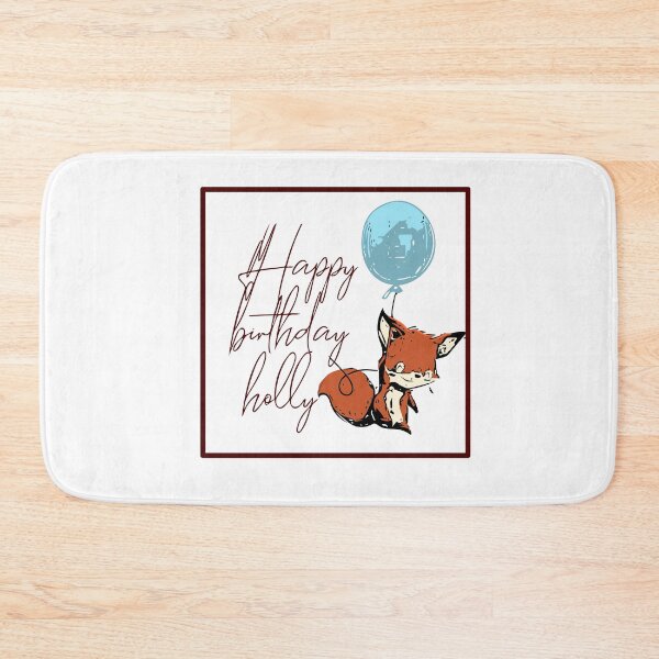 Item preview, Happy birthday holly designed and sold by Skloilustra.