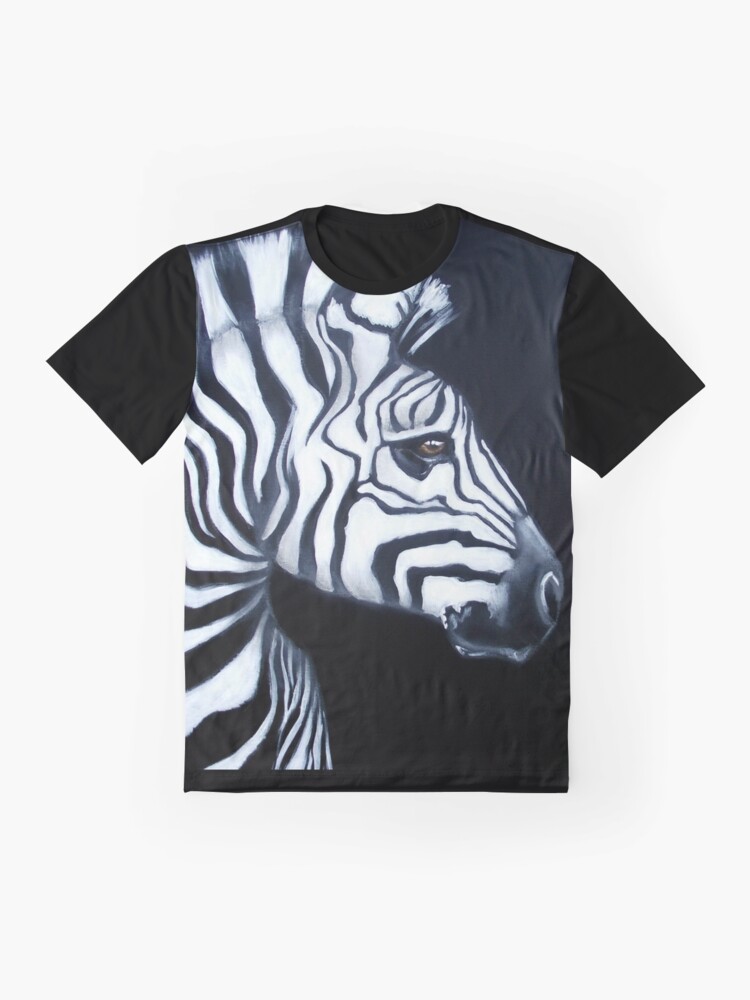 Alternate view of Zebra Profile Graphic T-Shirt
