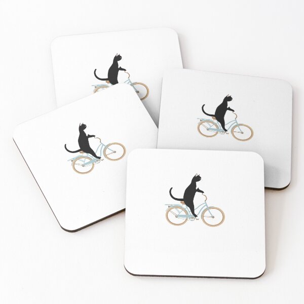 Item preview, Cat on Bike T-Shirt designed and sold by OzellaCrooks.