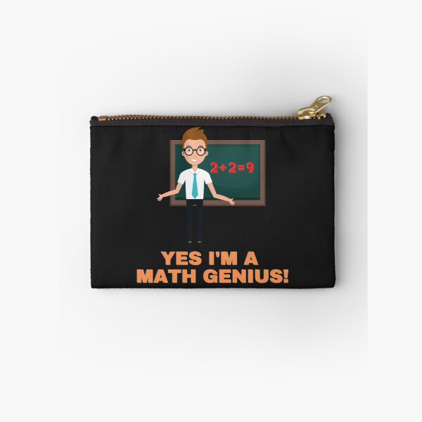 Item preview, MATH GENIUS, MATH, HUMOR, MATH IS A SCIENCE, designed and sold by R B Chrystal.