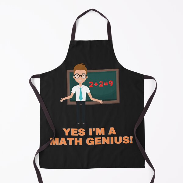 Item preview, MATH GENIUS, MATH, HUMOR, MATH IS A SCIENCE, designed and sold by R B Chrystal.
