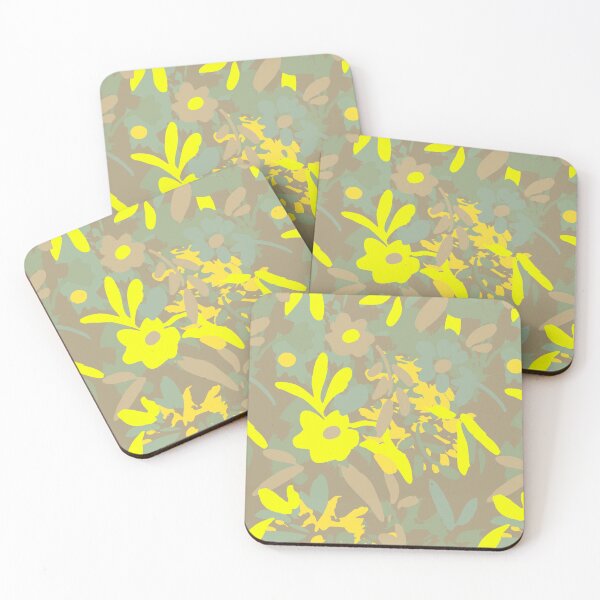 Item preview, FLORAL CAMO NEON PATTERN designed and sold by nikamartinez.