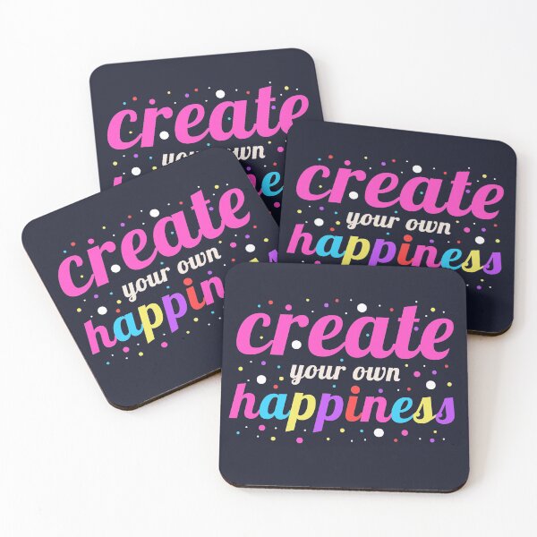 Item preview, Happiness Creativity Positivity Quote Cute Happy  designed and sold by sillyquestions.