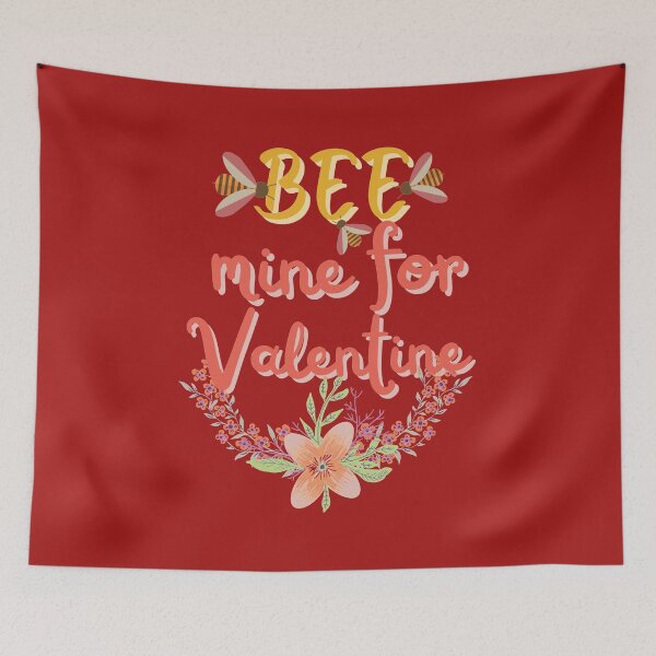 Item preview, Bee Mine for Valentine- Greeting for Valentine's day for Bee Lovers designed and sold by EvaWolf.