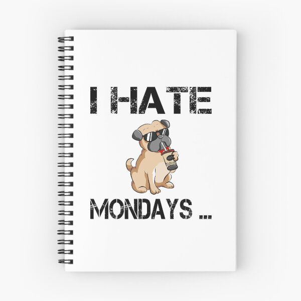 Item preview, I Hate Mondays . . Dog With Coffee To Go designed and sold by Zuepfelmuetzen.