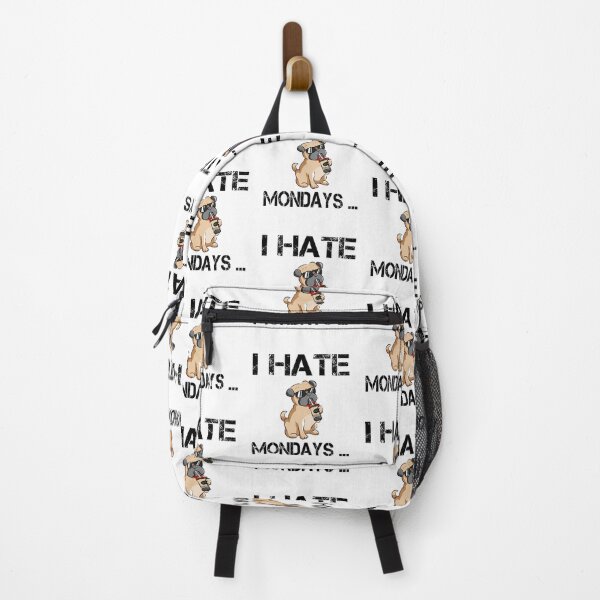 Item preview, I Hate Mondays . . Dog With Coffee To Go designed and sold by Zuepfelmuetzen.