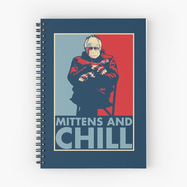 Item preview, Bernie Sanders - MITTENS AND CHILL Funny Hilarious Bernie Cold Meme designed and sold by JinxWhaleDesign.