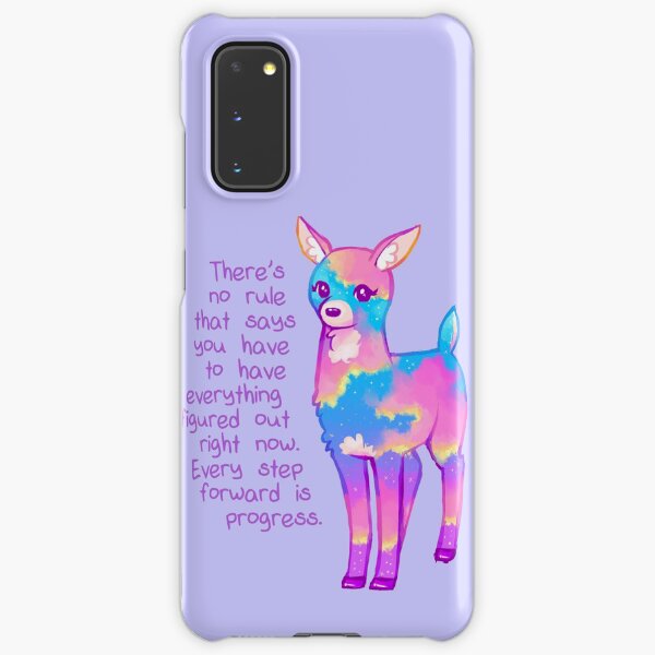 "Every Step Forward is Progress" Sunset Deer Samsung Galaxy Snap Case