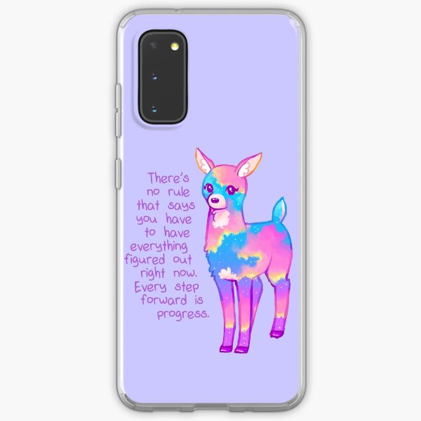 "Every Step Forward is Progress" Sunset Deer Samsung Galaxy Soft Case