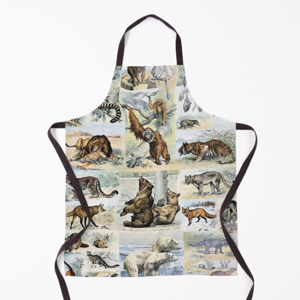 Item preview, Species of mammals chart poster art - Adolphe Millot  designed and sold by Vintage Designs +.