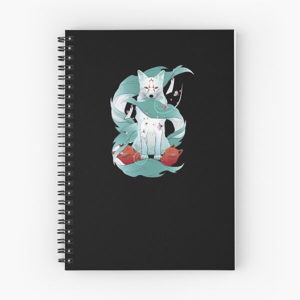 Artikelvorschau, Kitsune Japaner Kami Inari Nine-Tailed Fox Fox Spirit Yokai entworfen und verkauft von enjoytheshirt.