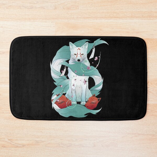 Item preview, Kitsune Japanese Kami Inari Nine-Tailed Fox Fox Spirit Yokai designed and sold by enjoytheshirt.