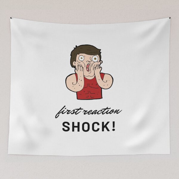 Item preview, first reaction Shock! designed and sold by FedoraDesign.