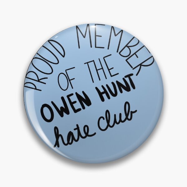 Item preview, Owen Hunt hate club designed and sold by cutencraftyyy.