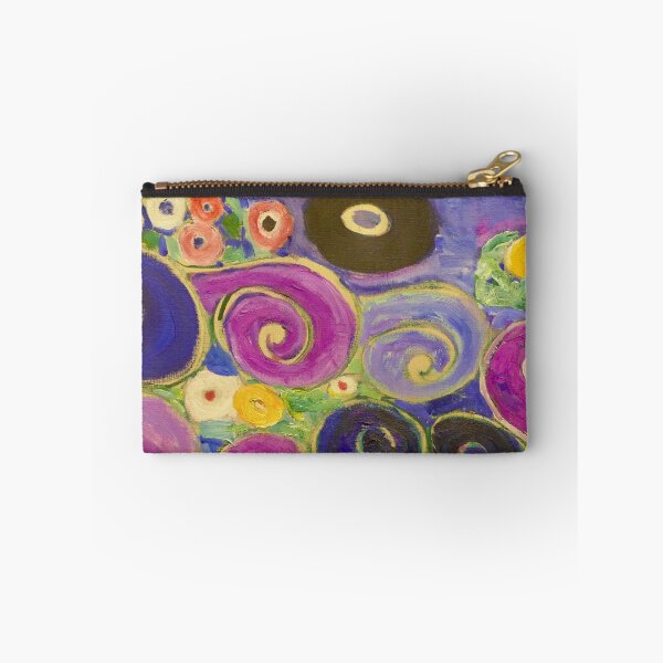 Item preview, Detail of Swirl Purple Ornament | The Virgin by Gustav Klimt - Symbolism  designed and sold by Bebichic.