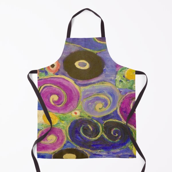 Item preview, Detail of Swirl Purple Ornament | The Virgin by Gustav Klimt - Symbolism designed and sold by Bebichic.