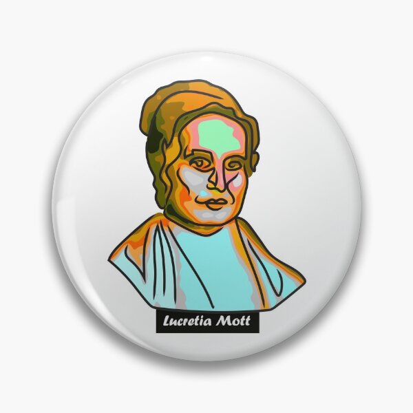 Item preview, Portrait of Lucretia Mott designed and sold by Xdelacra.