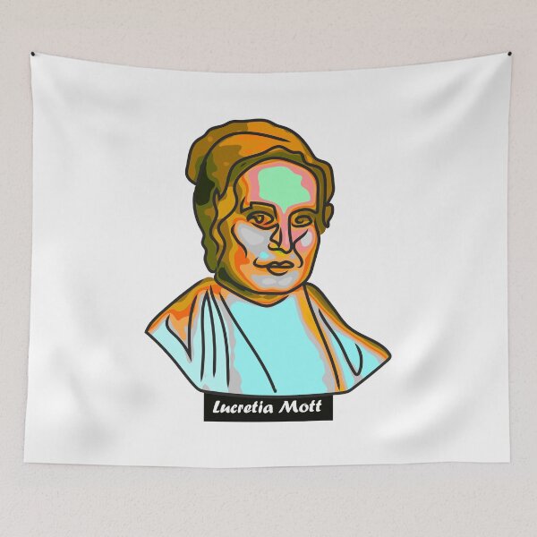 Item preview, Portrait of Lucretia Mott designed and sold by Xdelacra.