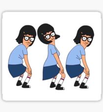 Tina Twerking Butts Sticker