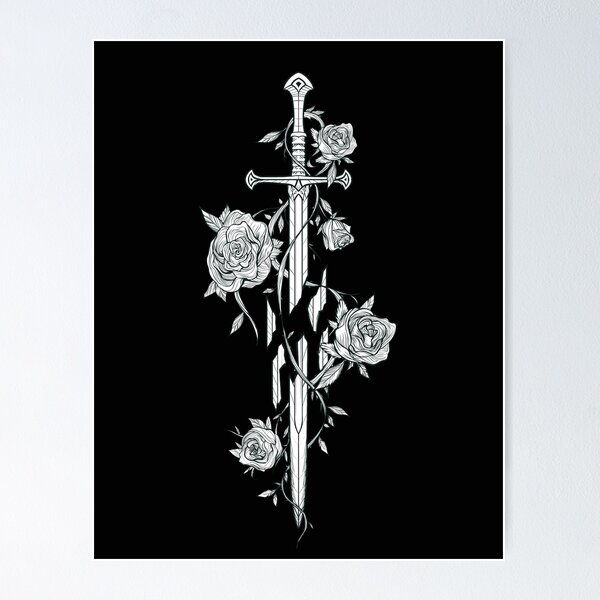 Aperçu de l'œuvre Les roses de l'épée brisée créée et vendue par Icewreath.