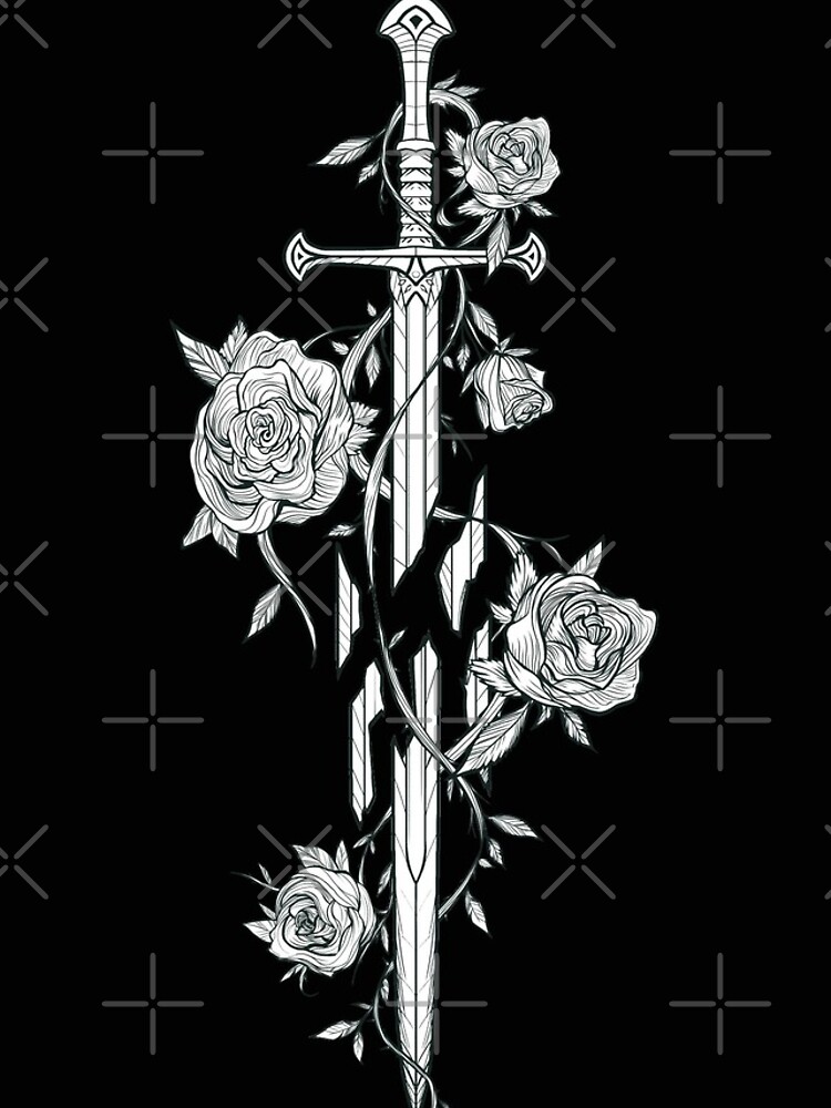 Disover Roses of the Broken Sword Iphone Case