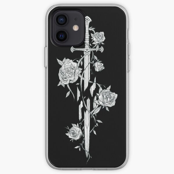 Roses de l'épée brisée Coque souple iPhone