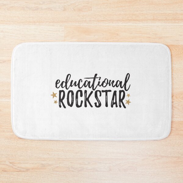 Item preview, Educational rockstar; back to school teacher designed and sold by MamSelle.