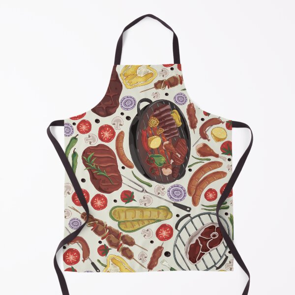 Item preview, Assorted Barbeque Grill Buffet Spread designed and sold by Alicia Chee.
