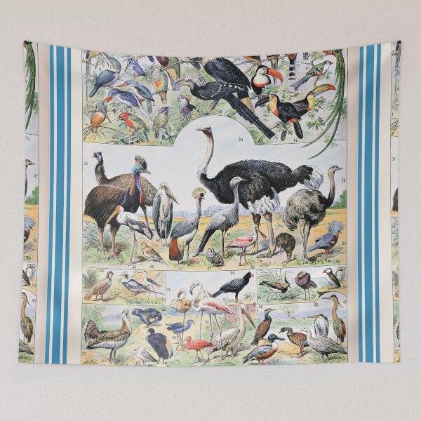 Item preview, Species of Birds chart poster art - Adolphe Millot  designed and sold by Vintage Designs +.