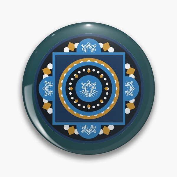 Item preview, Orlais Mandala - Dragon Age Geometric Art designed and sold by Yannick Toney.