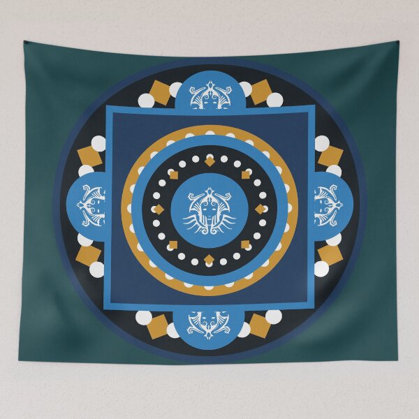 Item preview, Orlais Mandala - Dragon Age Geometric Art designed and sold by Yannick Toney.