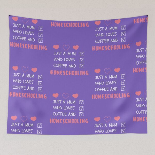 Item preview, Just A Mum That Loves Coffee and Homeschooling designed and sold by Beluved.