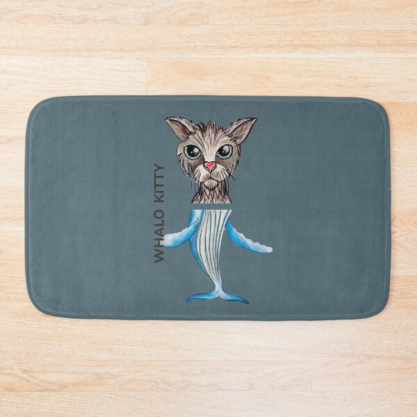 Item preview, WHALO KITTY by FrankenDuo stormcloud grey designed and sold by FrankenDuo.