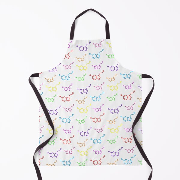 Item preview, Serotonin Molecule Rainbow Pattern - Mental Awareness designed and sold by DesignsBySaxton.