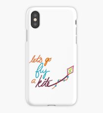 Let's Go Fly a Kite iPhone Case