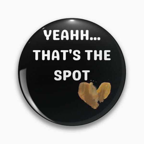 Item preview, Yeahh...That's The Spot - Watercolor Heart Stain - Funny designed and sold by DrawingBoard.
