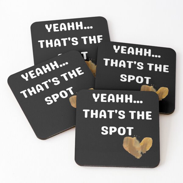 Item preview, Yeahh...That's The Spot - Watercolor Heart Stain - Funny designed and sold by DrawingBoard.