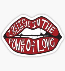 Je crois au pouvoir de l'amour Sticker