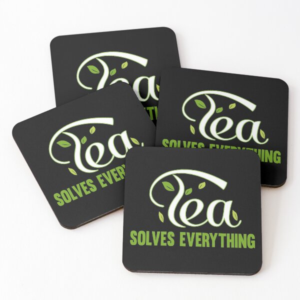 Item preview, Tea Solves Everything, Cute Tea designed and sold by Halia Falih.