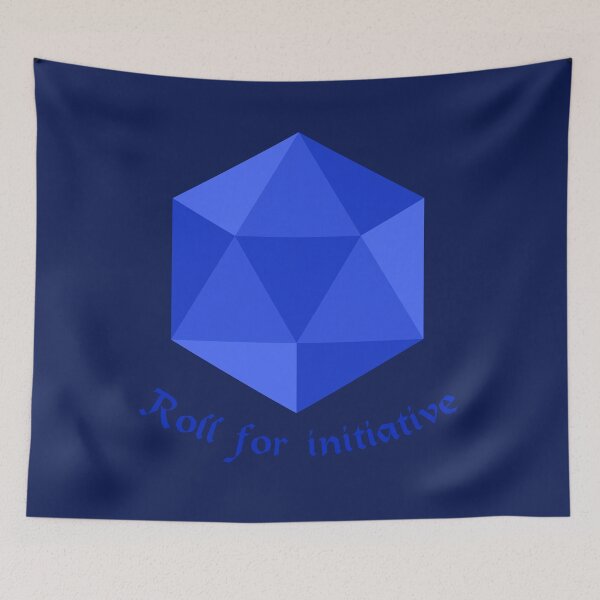 Item preview, D&D Roll for initiative Blue designed and sold by hyone.