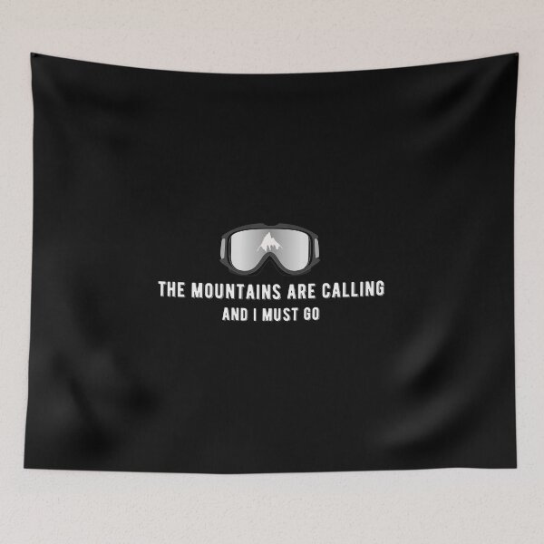 Item preview, The mountains are calling and I must go designed and sold by Rexoo.