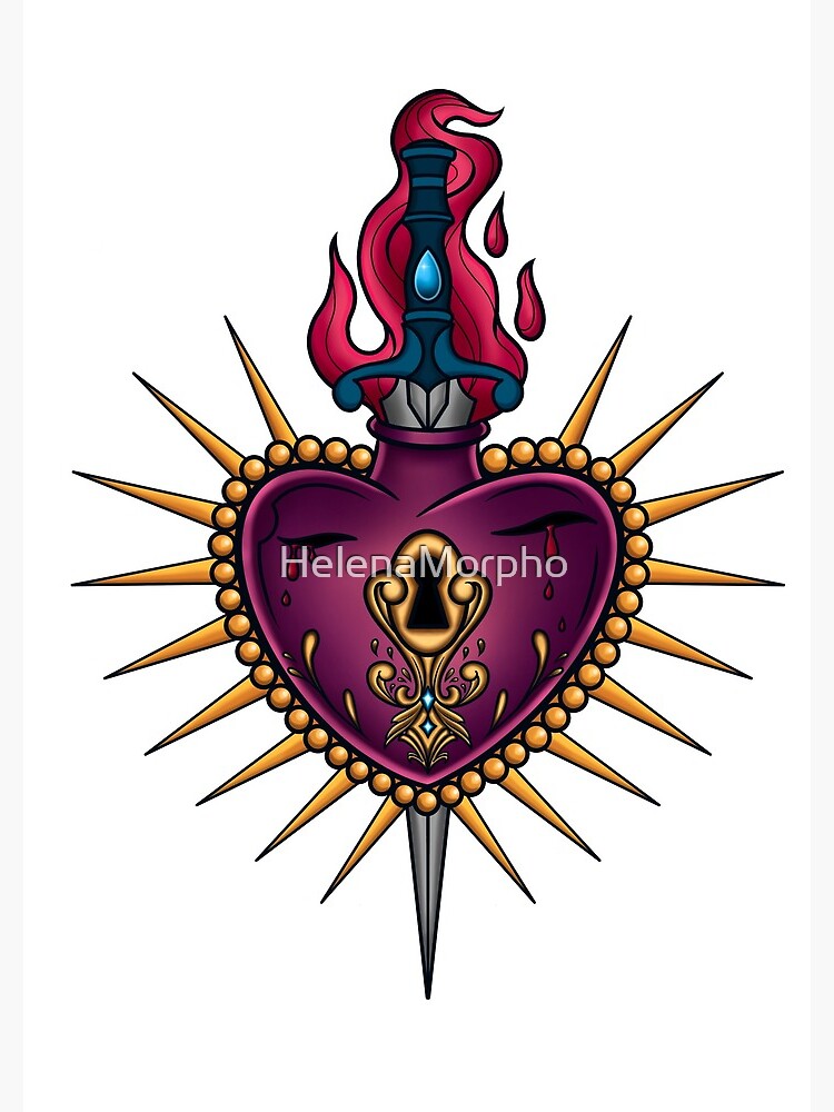 63 Sensational Sacred Heart Tattoo Ideas To Make You Feel Special! – Tattoo  Inspired Apparel