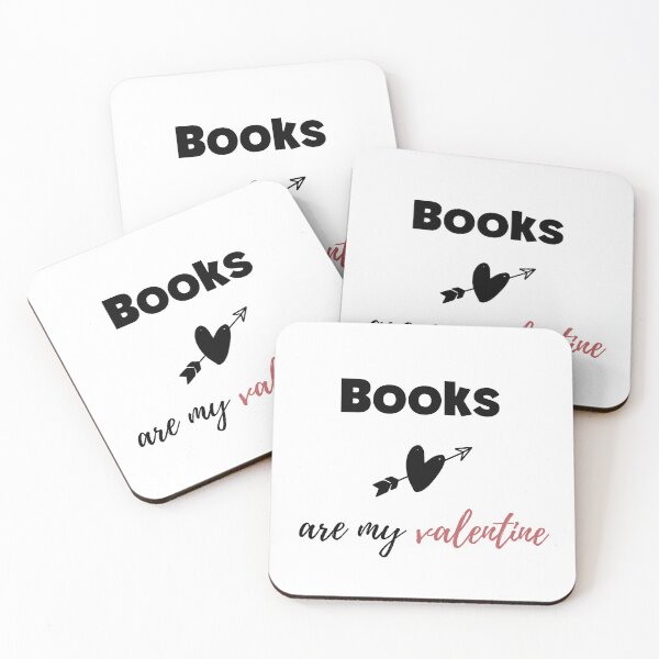 Item preview, books are my valentine designed and sold by momilon.