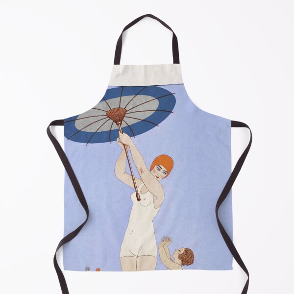 Item preview, Au Lido Plate - Vintage French Fashion designed and sold by SFTStudio.