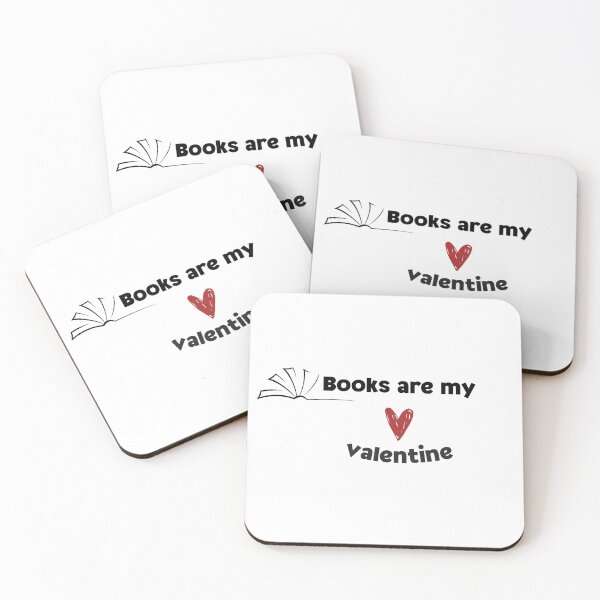 Item preview, books are my valentine designed and sold by momilon.