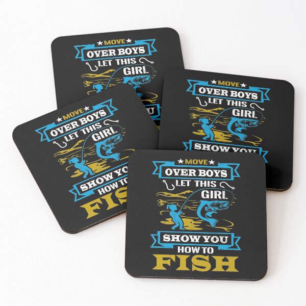 Item preview, Funny Girls Fishing Humour Quote  designed and sold by Tatt-Hooligans.
