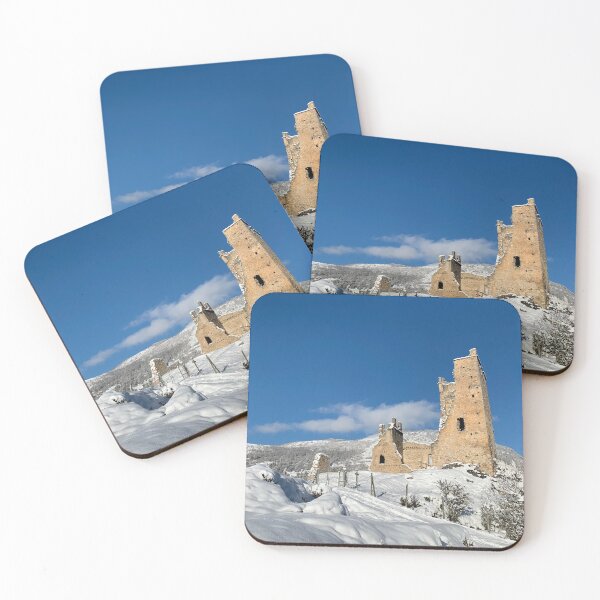 Item preview, Miglos Castle under the January snow designed and sold by AHELENE.