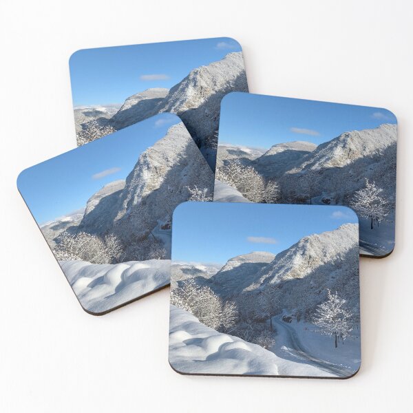 Item preview, Snowy road to Miglos designed and sold by AHELENE.