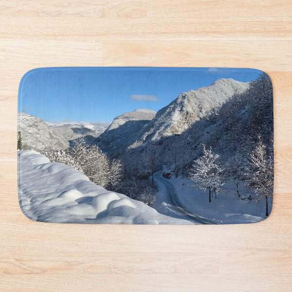Item preview, Snowy road to Miglos designed and sold by AHELENE.